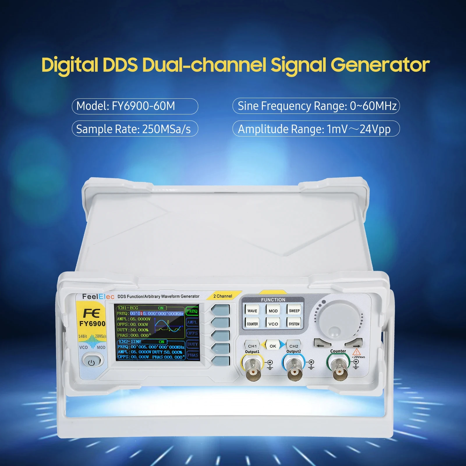 Waveform Generator Pulse Signa - Function Arbitrary Waveform Generator ulasan dan harga