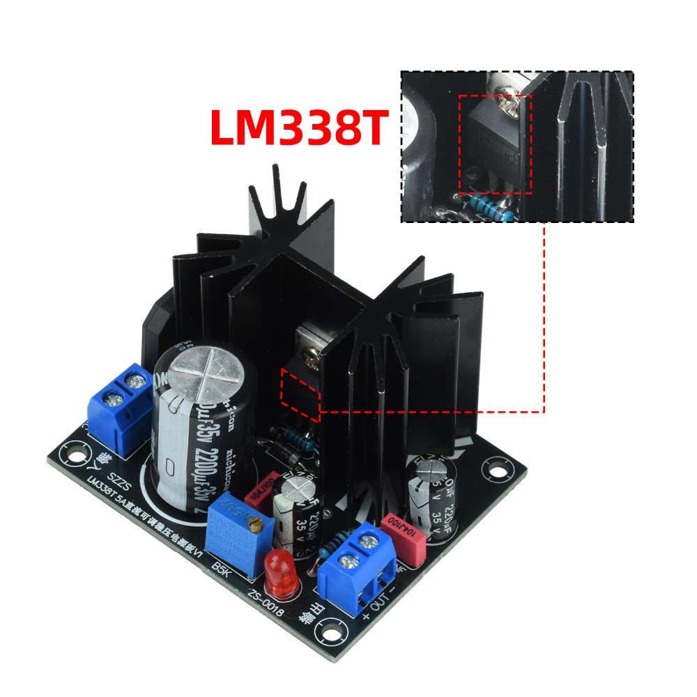 LM338T Linear Adjustable Volta - Linear Lab Power Supply Adjustable ulasan dan harga
