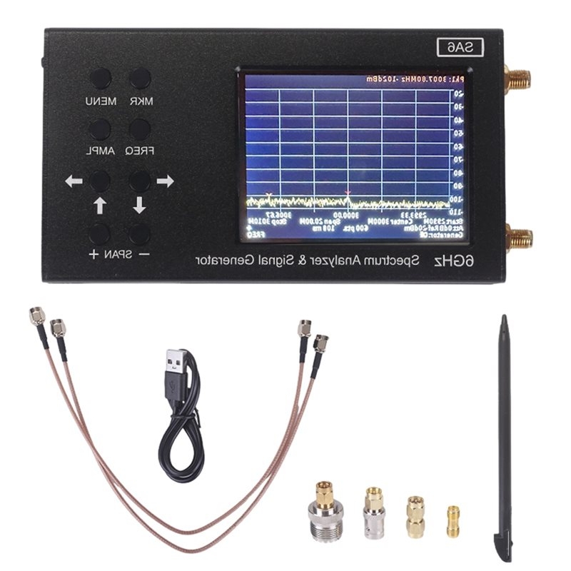 ABCL SA6 Handheld Spectrum Ana - Signal Generator Spectrum Analyzer ulasan dan harga