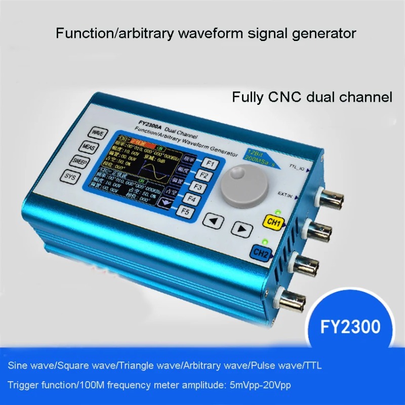FY2300 Dual Channel DDS Functi - Function Arbitrary Waveform Generator ulasan dan harga