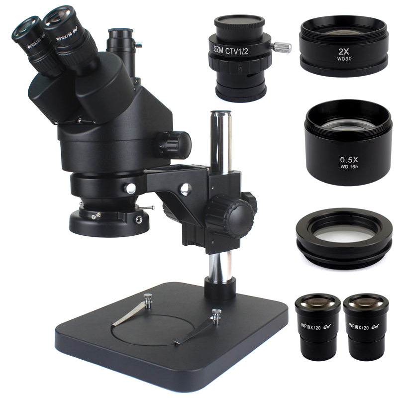 Phone PCB Soldering Repair Lab - Stereo Trinocular Microscope Pcb ulasan dan harga