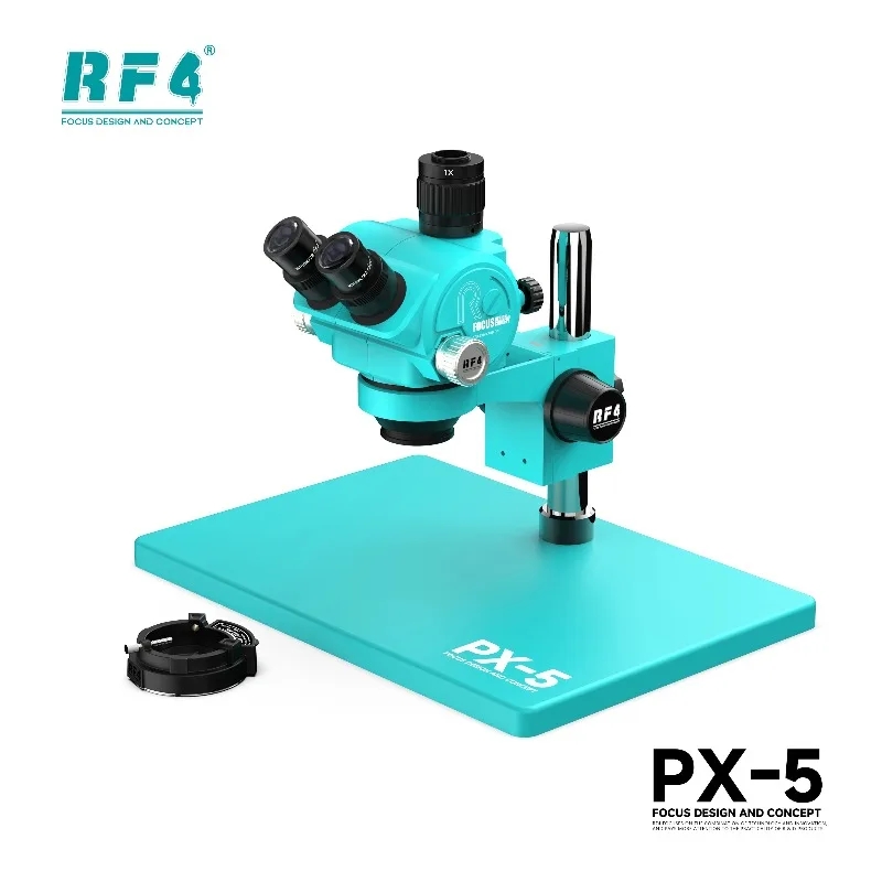 RF4 PX-5 Trinocular Stereo Mic - Stereo Trinocular Microscope Pcb ulasan dan harga