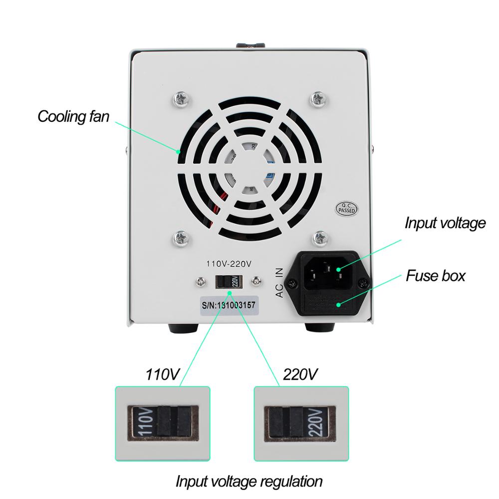 LW PS-305D 30V 5A 150W Adjusta - Linear Lab Power Supply Adjustable ulasan dan harga
