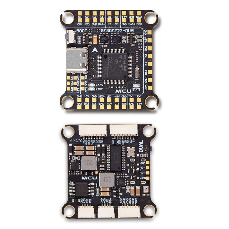 B05C-F7 FC&ESC FPV Stack F722  - Fpv Flight Controller F7 Stack 60A ulasan dan harga