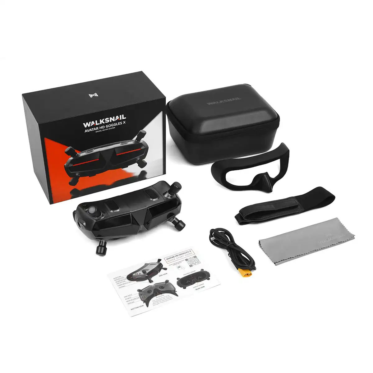 Walksnail Avatar HD Goggles X  - Fpv Goggles Walksnail Avatar Hd ulasan dan harga