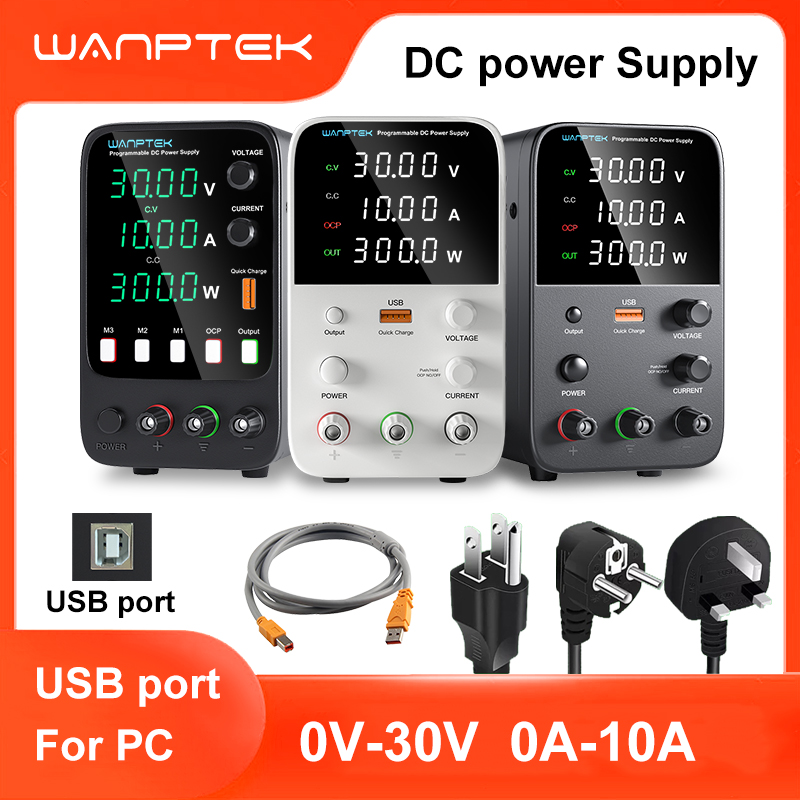 Wanptek Laboratory Power Suppl - Programmable Dc Power Supply 30V 10A ulasan dan harga
