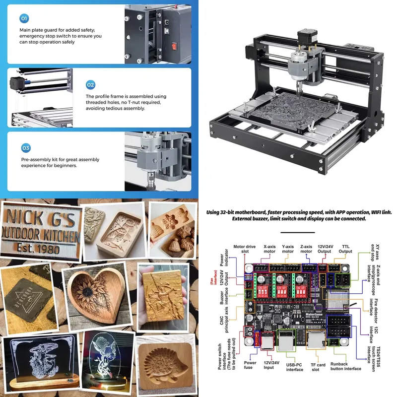 for 3018 Mini CNC Router Machi - Mini Laser Engraver Cnc Router ulasan dan harga