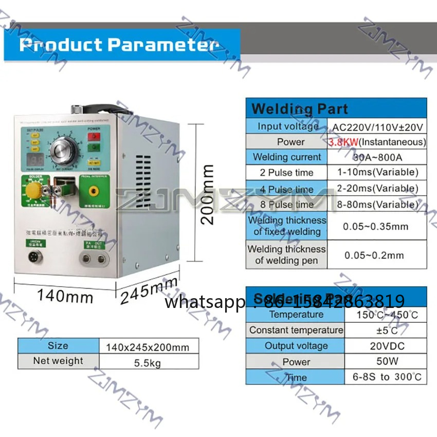 3.2KW Pulse Induction Automati - Spot Welder 18650 Battery Pack ulasan dan harga