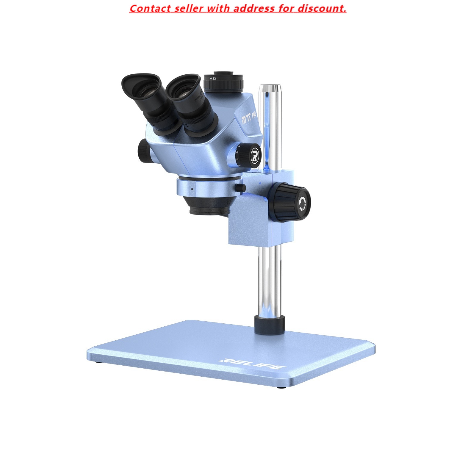 RELIFE RL-M7T Pro-B11 Trinocul - Stereo Trinocular Microscope Pcb ulasan dan harga