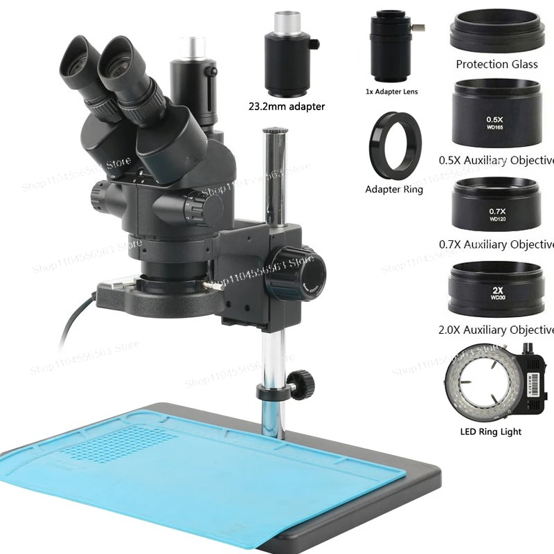 Industrial Lab Trinocular Simu - Stereo Trinocular Microscope Pcb ulasan dan harga