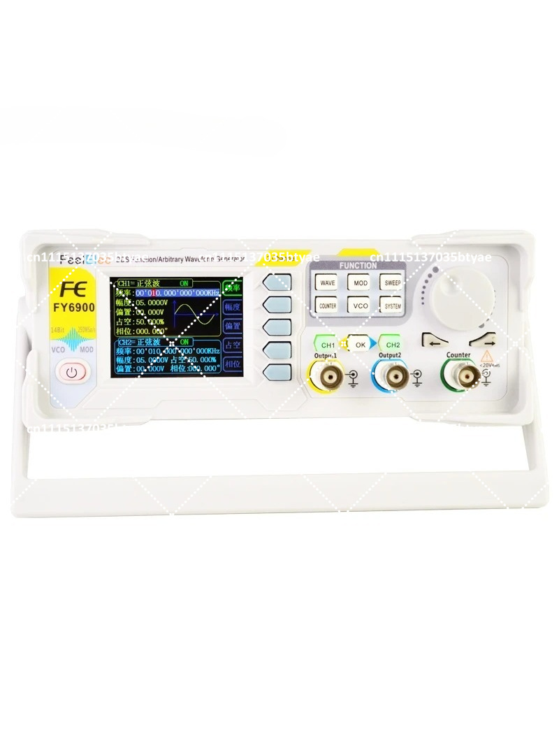 New FY6900 20MHz Dual Channel  - Function Arbitrary Waveform Generator ulasan dan harga