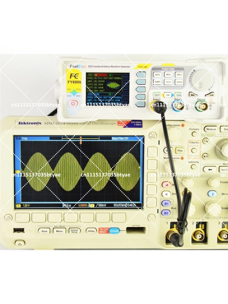 New FY6900 20MHz Dual Channel  - Function Arbitrary Waveform Generator ulasan dan harga