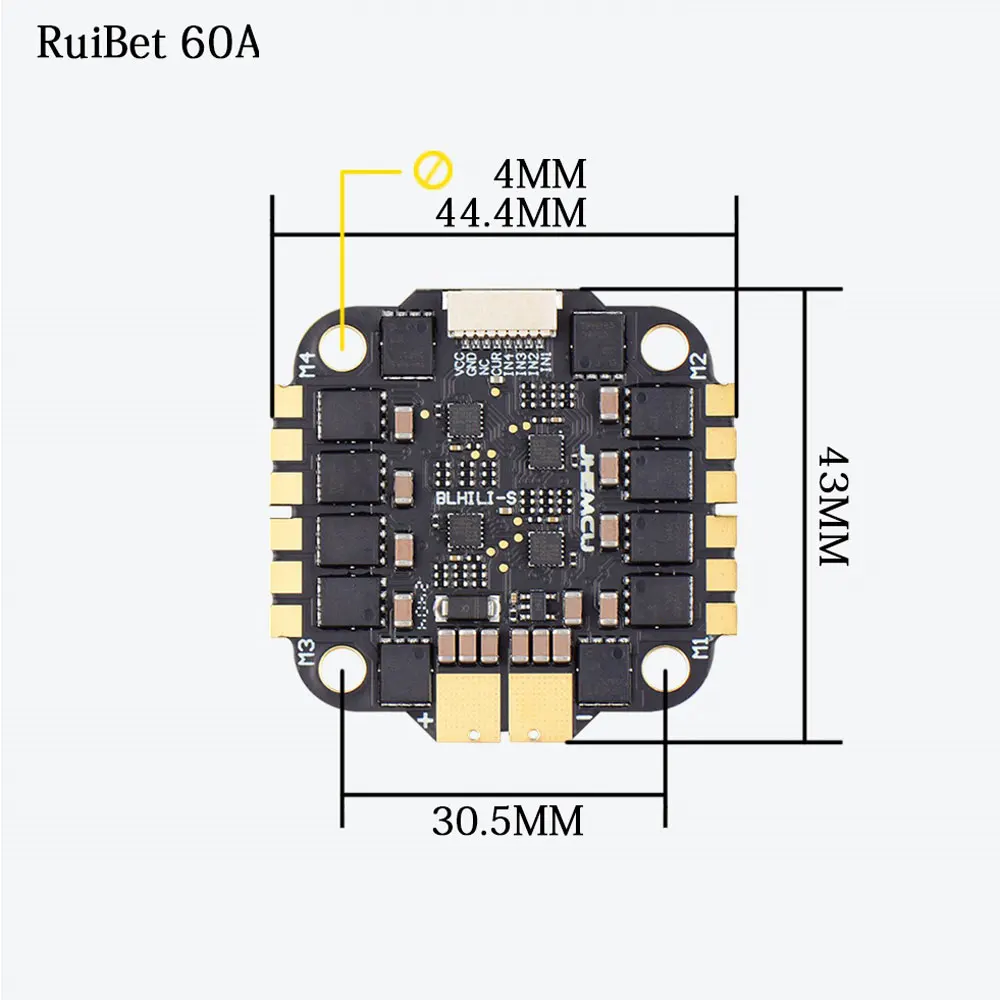Jhemcu F7 Stack F722 Dual Flig - Fpv Flight Controller F7 Stack 60A ulasan dan harga