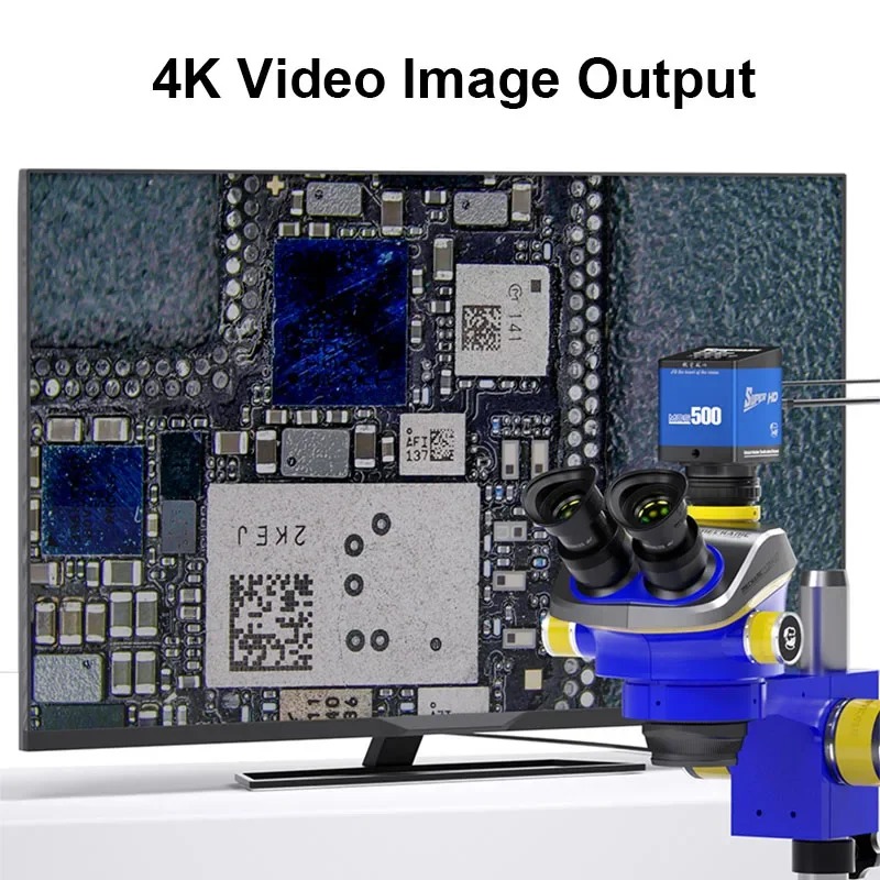 MECHANIC HD Camera MOS 4K Pro/ - Stereo Trinocular Microscope Pcb ulasan dan harga