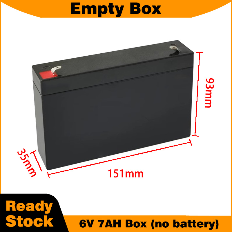 Empty Battery Box Kit for 6V 7 - Spot Welder 18650 Battery Pack ulasan dan harga