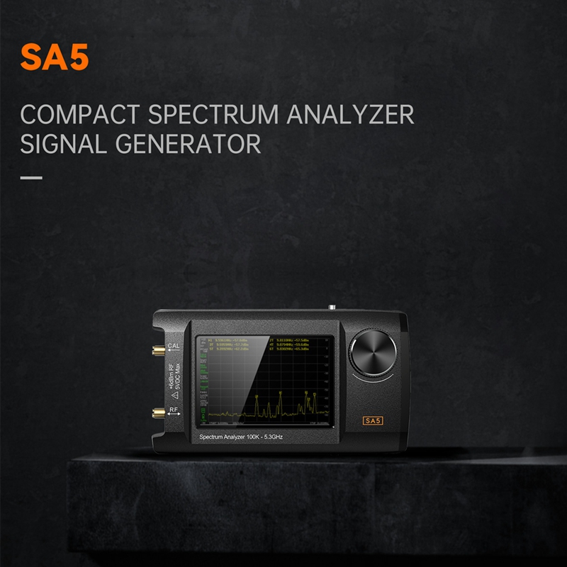 ●Newest 4inch IPS LCD SA5 Spec - Signal Generator Spectrum Analyzer ulasan dan harga
