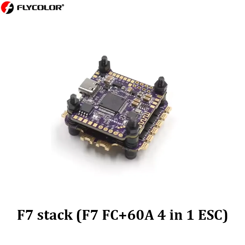 HobbyFIy Flycolor X-TOWER 2 F7 - Fpv Flight Controller F7 Stack 60A ulasan dan harga