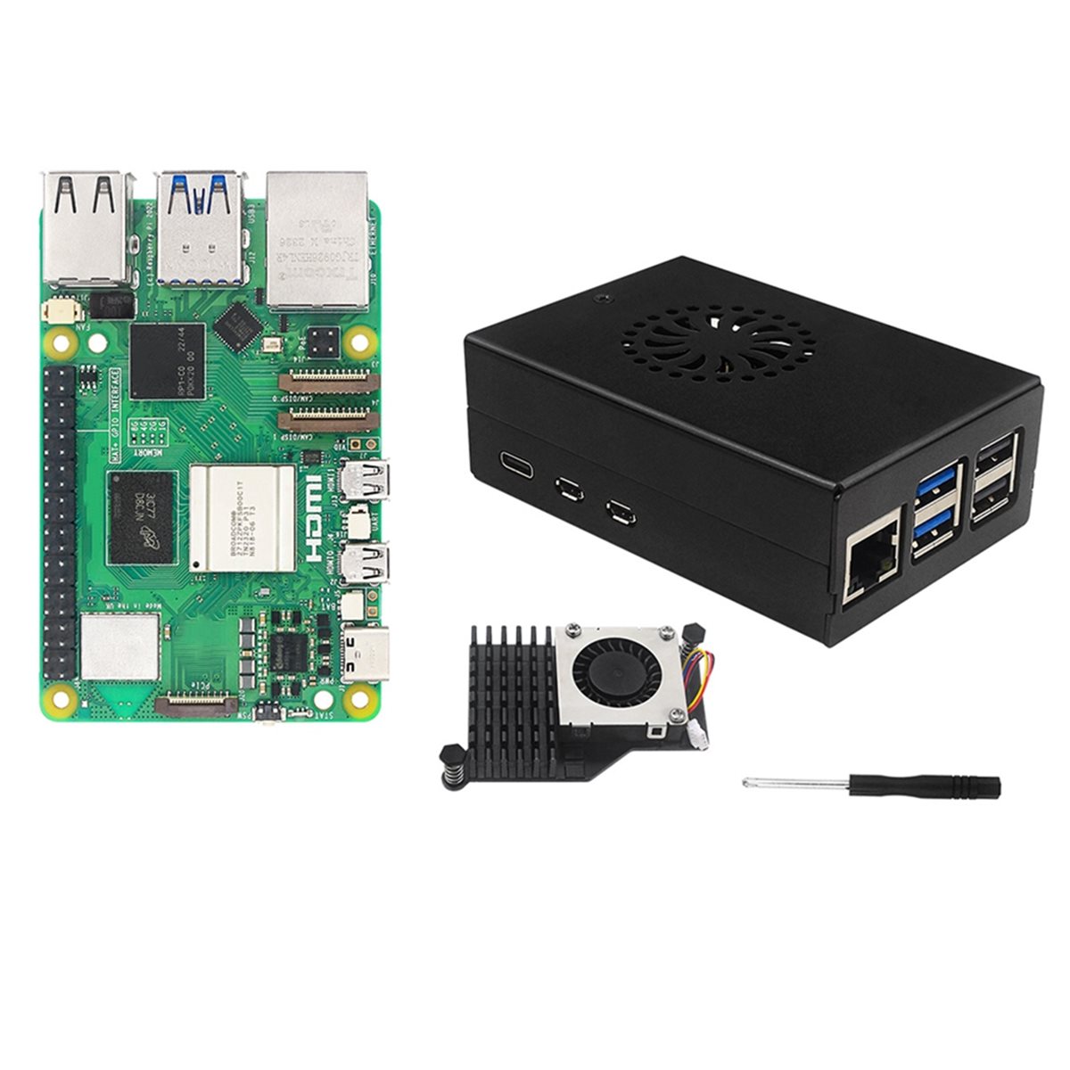 X14A& For IRasptek Starter Kit - Raspberry Pi 5 8Gb Kit ulasan dan harga