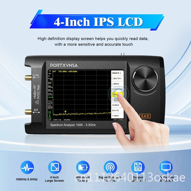 SA5 Multifunctional Handheld S - Signal Generator Spectrum Analyzer ulasan dan harga