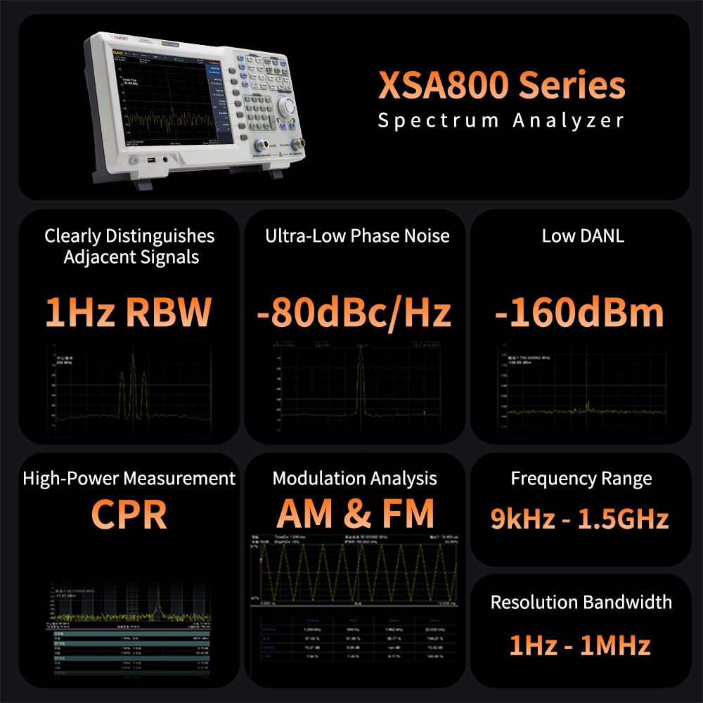 OWON Spectrum Analyzer With Tr - Signal Generator Spectrum Analyzer ulasan dan harga