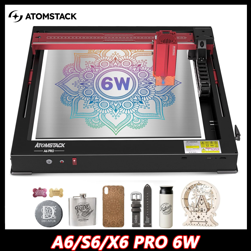 Atomstack A6 X6 S6 Pro 50W Cnc - Mini Laser Engraver Cnc Router ulasan dan harga