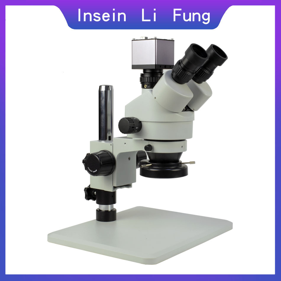 Industrial Stereo Binocular Mi - Stereo Trinocular Microscope Pcb ulasan dan harga
