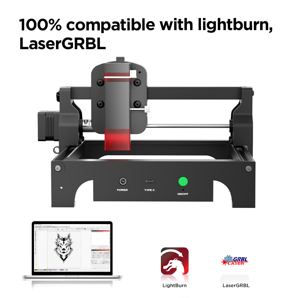 5.5W Mini Laser Engraving Cutt - Mini Laser Engraver Cnc Router ulasan dan harga