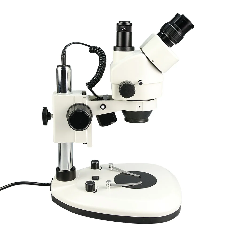 Factory 7x-45x Optical Industr - Stereo Trinocular Microscope Pcb ulasan dan harga
