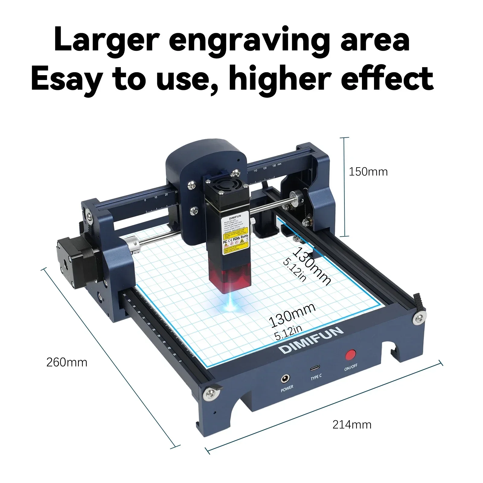 2.5/4.5W Portable Mini Desktop - Mini Laser Engraver Cnc Router ulasan dan harga