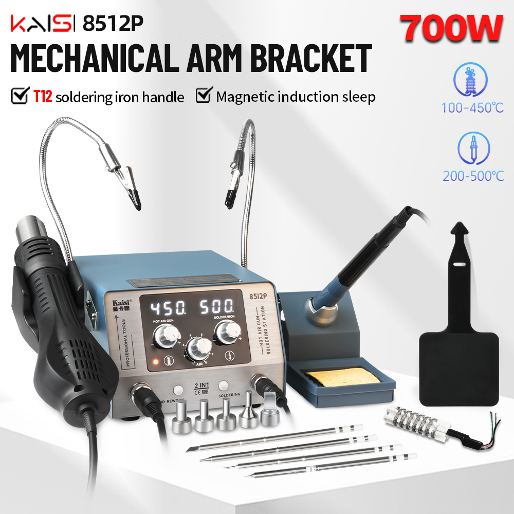 Kaisi 8512P Soldering Station  - Hot Air Rework Station T12 ulasan dan harga