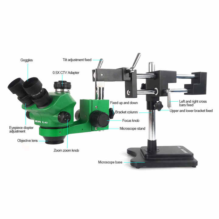 RL-M3-STL2 Trinocular Stereo M - Stereo Trinocular Microscope Pcb ulasan dan harga