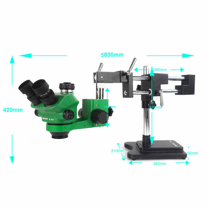 RL-M3-STL2 Trinocular Stereo M - Stereo Trinocular Microscope Pcb ulasan dan harga