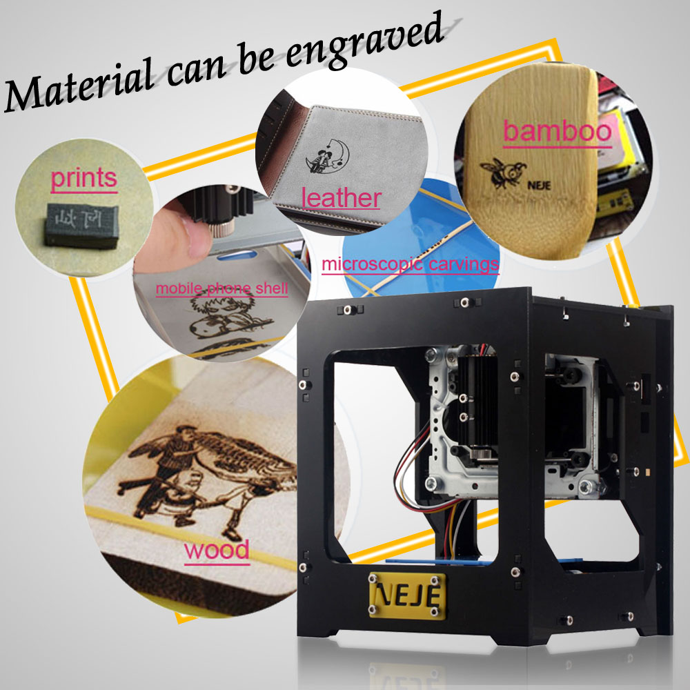 NEJE 500MW Mini CNC Router Las - Mini Laser Engraver Cnc Router ulasan dan harga
