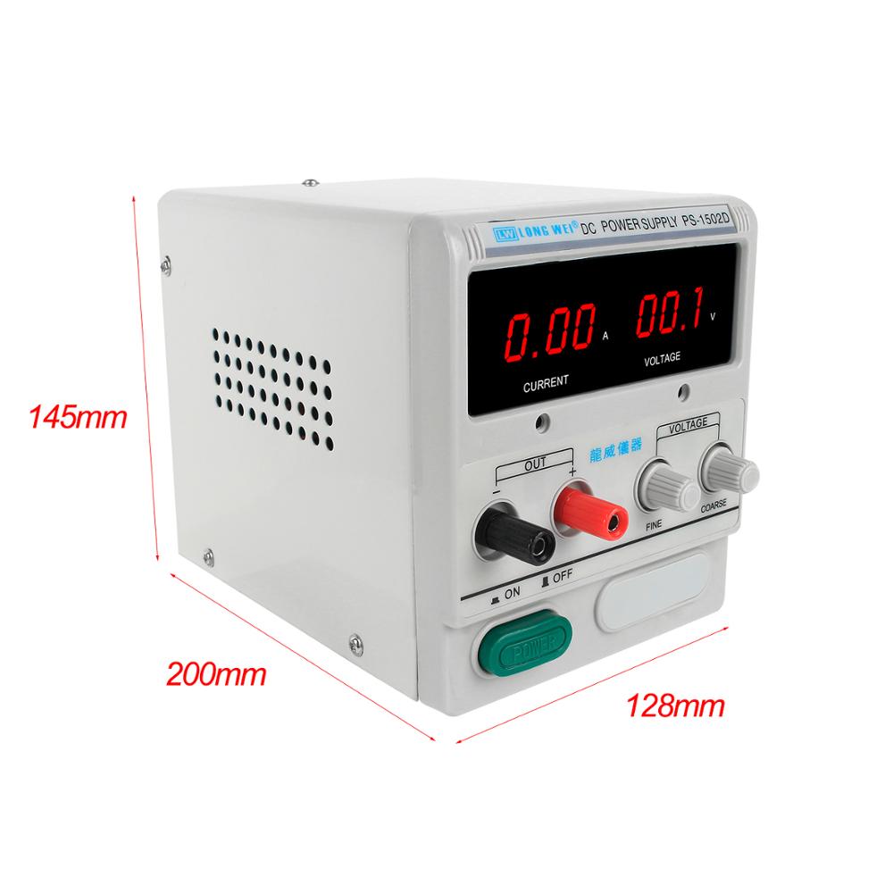 LW PS-1502D 1503D  PS-1505D 15 - Linear Lab Power Supply Adjustable ulasan dan harga