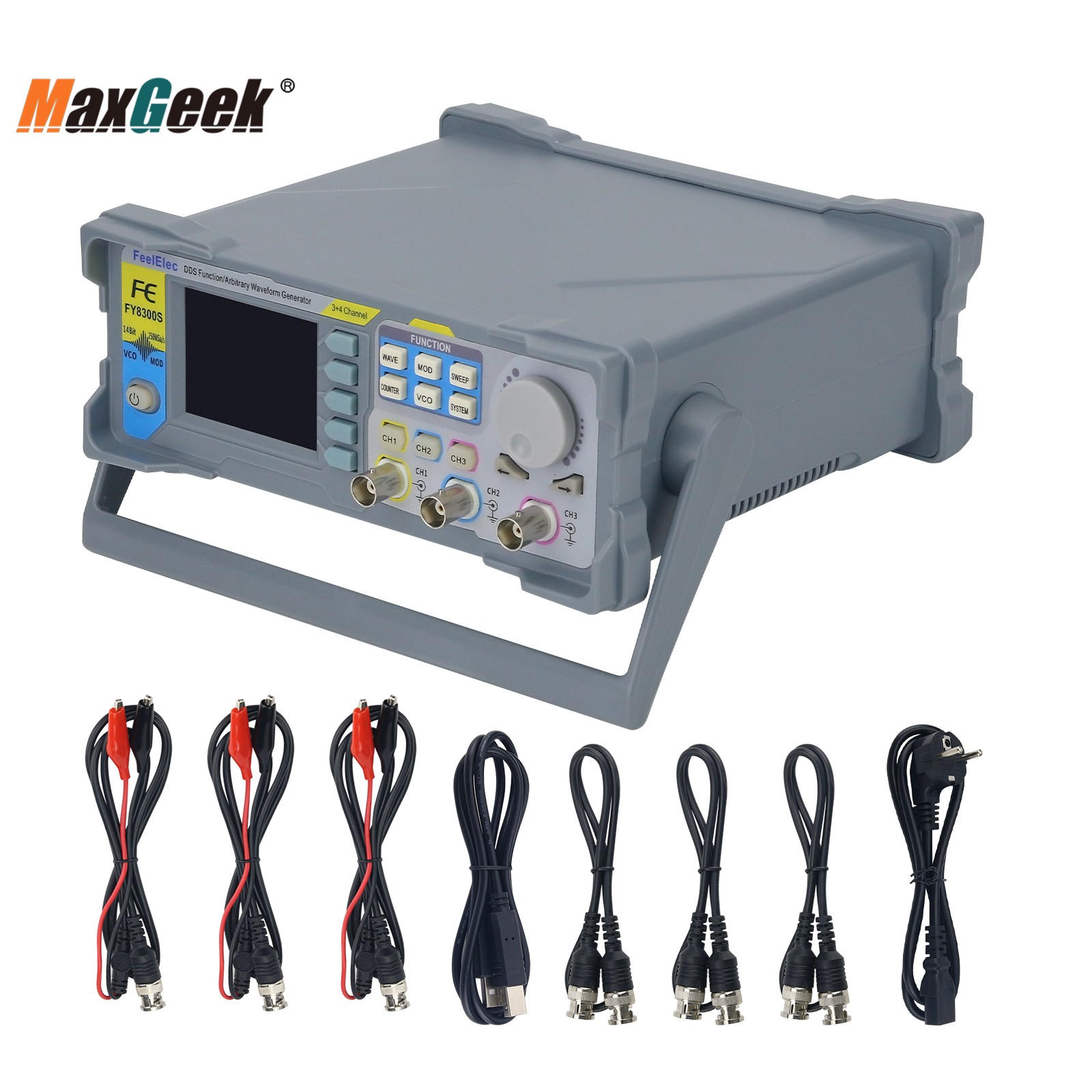 Maxgeek FY8300S-20M 20MHz 40MH - Function Arbitrary Waveform Generator ulasan dan harga