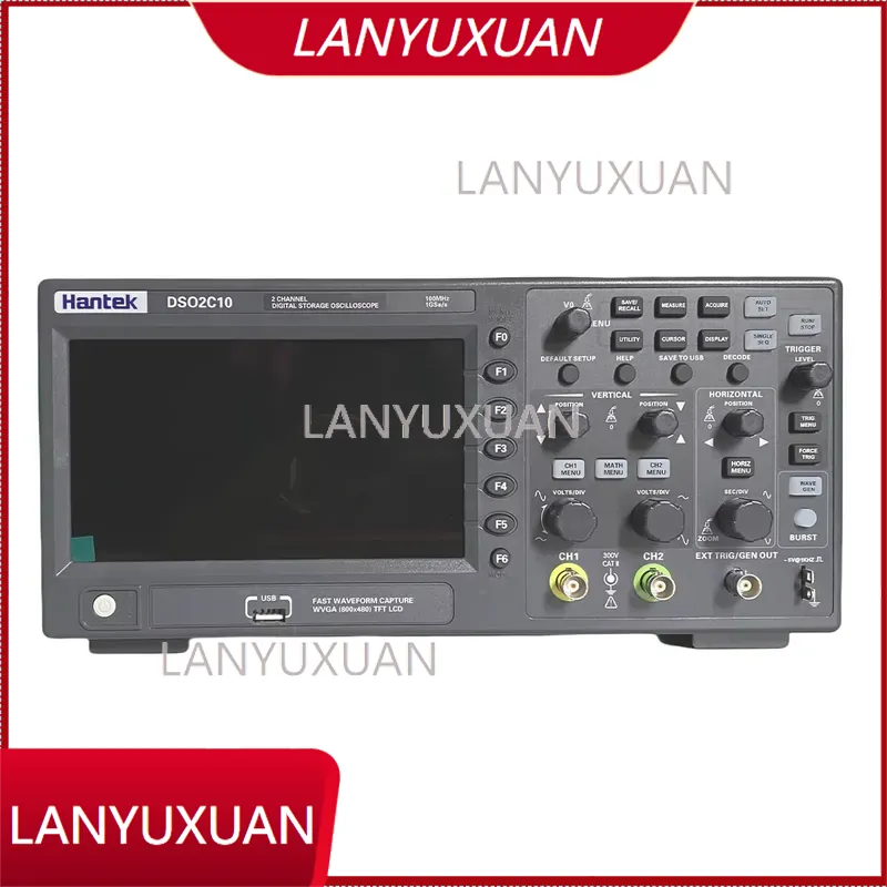 Hantek DSO2C10 Digital Storage - Digital Storage Oscilloscope 100Mhz ulasan dan harga