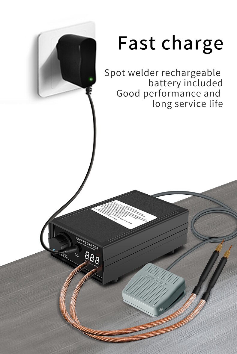 8000W Mini Spot Welder Kit DIY - Spot Welder 18650 Battery Pack ulasan dan harga