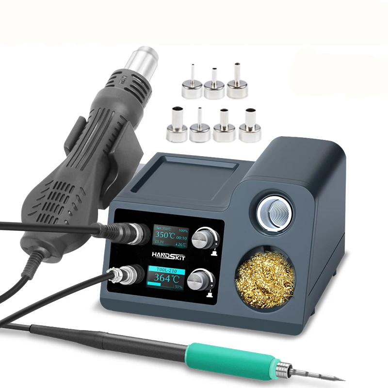 T12 8210 8115 8245 Two in One  - Hot Air Rework Station T12 ulasan dan harga