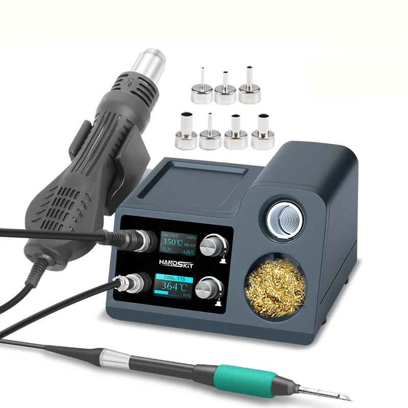 T12 8210 8115 8245 Two in One  - Hot Air Rework Station T12 ulasan dan harga