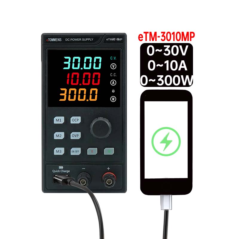 ETOMMENS 30V 10A 300W ETM-3010 - Programmable Dc Power Supply 30V 10A ulasan dan harga