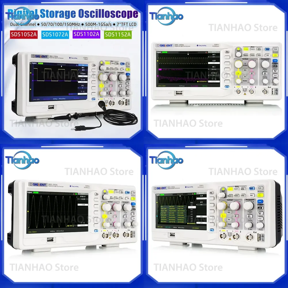 Digital Storage Oscilloscope f - Digital Storage Oscilloscope 100Mhz ulasan dan harga